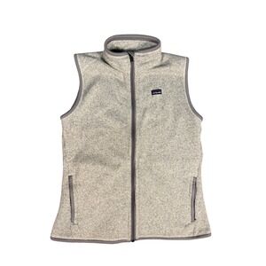 Patagonia Better Sweater Fleece Vest Women's Size L Gray Outdoor